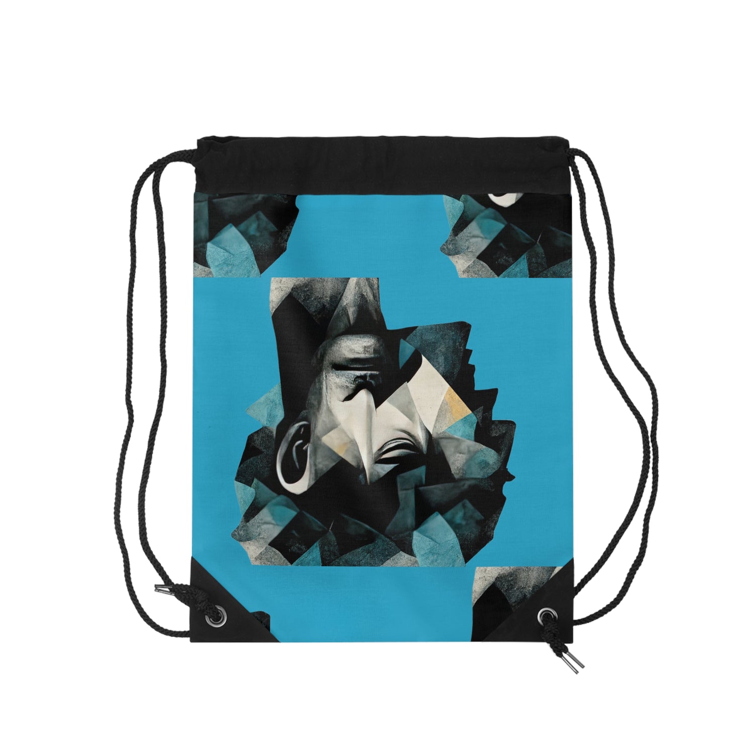 SANE &quot;INSANITY&quot;- Drawstring Bag W/ Blk Kngdom Logo