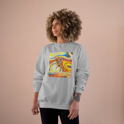 Kngdom &quot;DRIP&quot;- &quot;Stop Your Shit &amp; Go On That TRIP&quot;- Unisex Champion Sweatshirt W/ Kngdom Logo