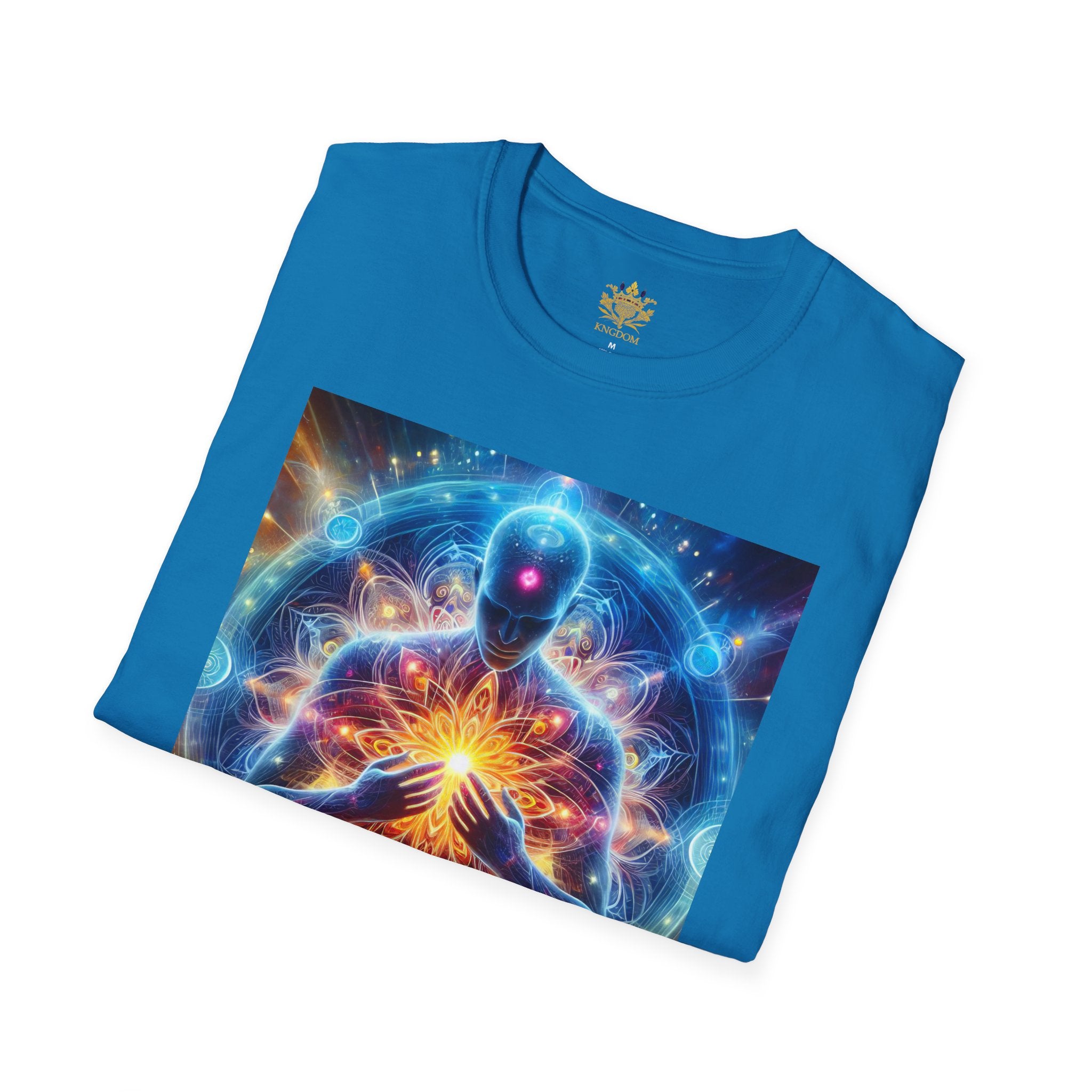 &quot;DIVINE ENERGY&quot;- Unisex Softstyle T-Shirt W/ Kngdom Logo