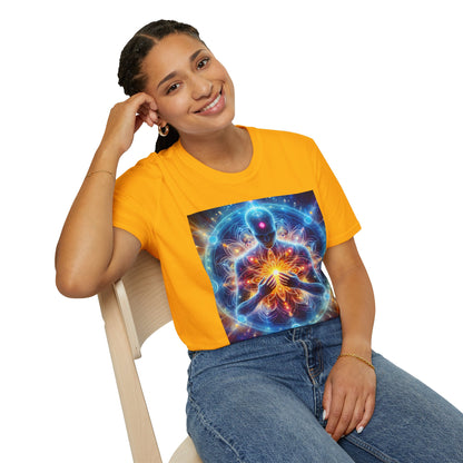 &quot;DIVINE ENERGY&quot;- Unisex Softstyle T-Shirt W/ Kngdom Logo