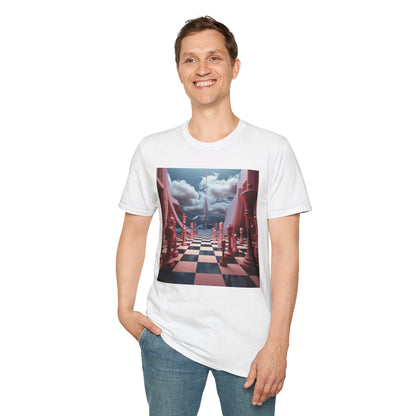 &quot;CHECKMATE&quot;: camiseta unisex de estilo suave con logotipo de Kingdom 