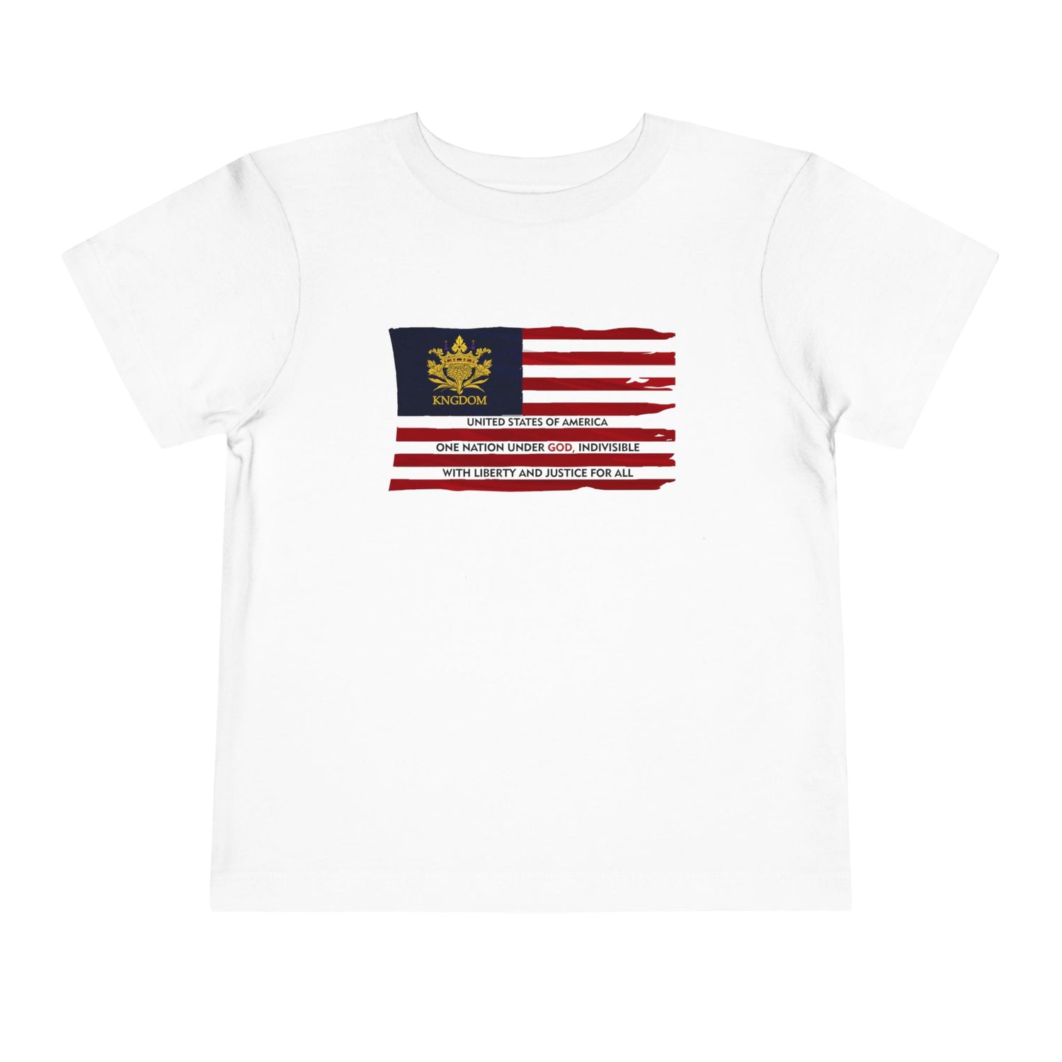 &quot;WE ARE AMERICA&quot;- Toddler Short Sleeve Tee