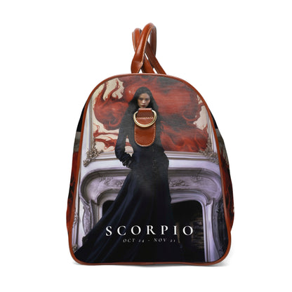 H.E.R &quot;SCORPIO&quot;- Vegan Leather Self-Expression Waterproof Travel Bag W/ Blk Kngdom Logo