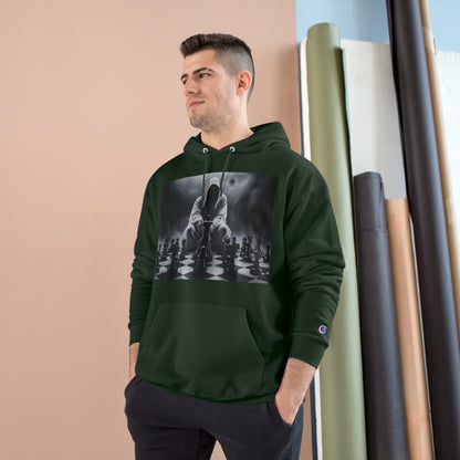 Sudadera con capucha Champion para hombre con logotipo del Reino Unido en negro &quot;CHECKMATE&quot; 