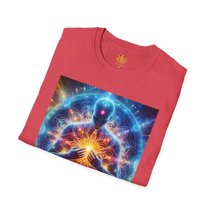 &quot;DIVINE ENERGY&quot;- Unisex Softstyle T-Shirt W/ Kngdom Logo