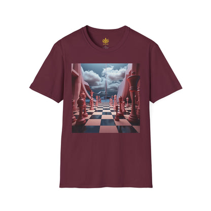 &quot;CHECKMATE&quot;: camiseta unisex de estilo suave con logotipo de Kingdom 