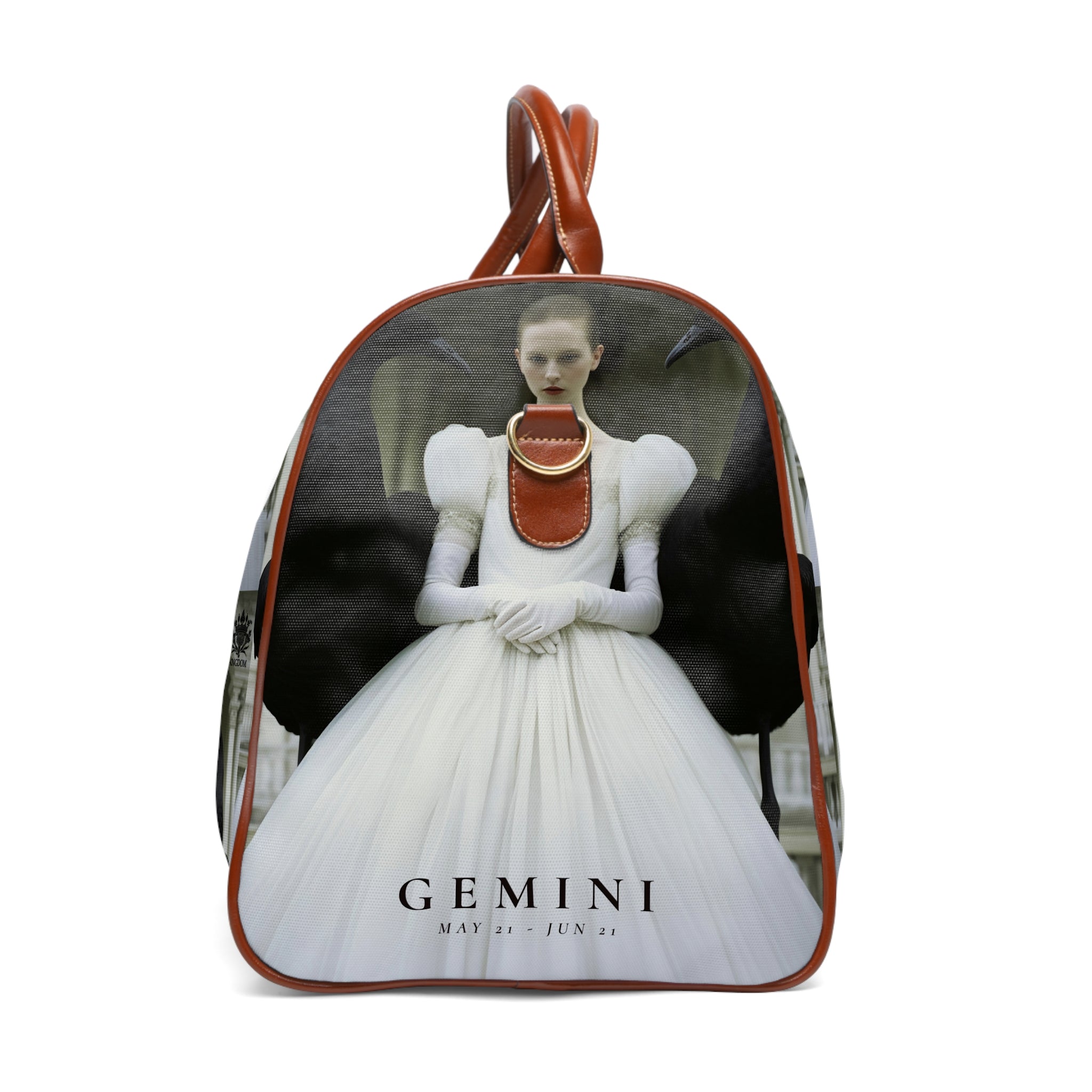 H.E.R &quot;GEMINI&quot;- Vegan Leather Self-Expression Waterproof Travel Bag W/ Kngdom Logo