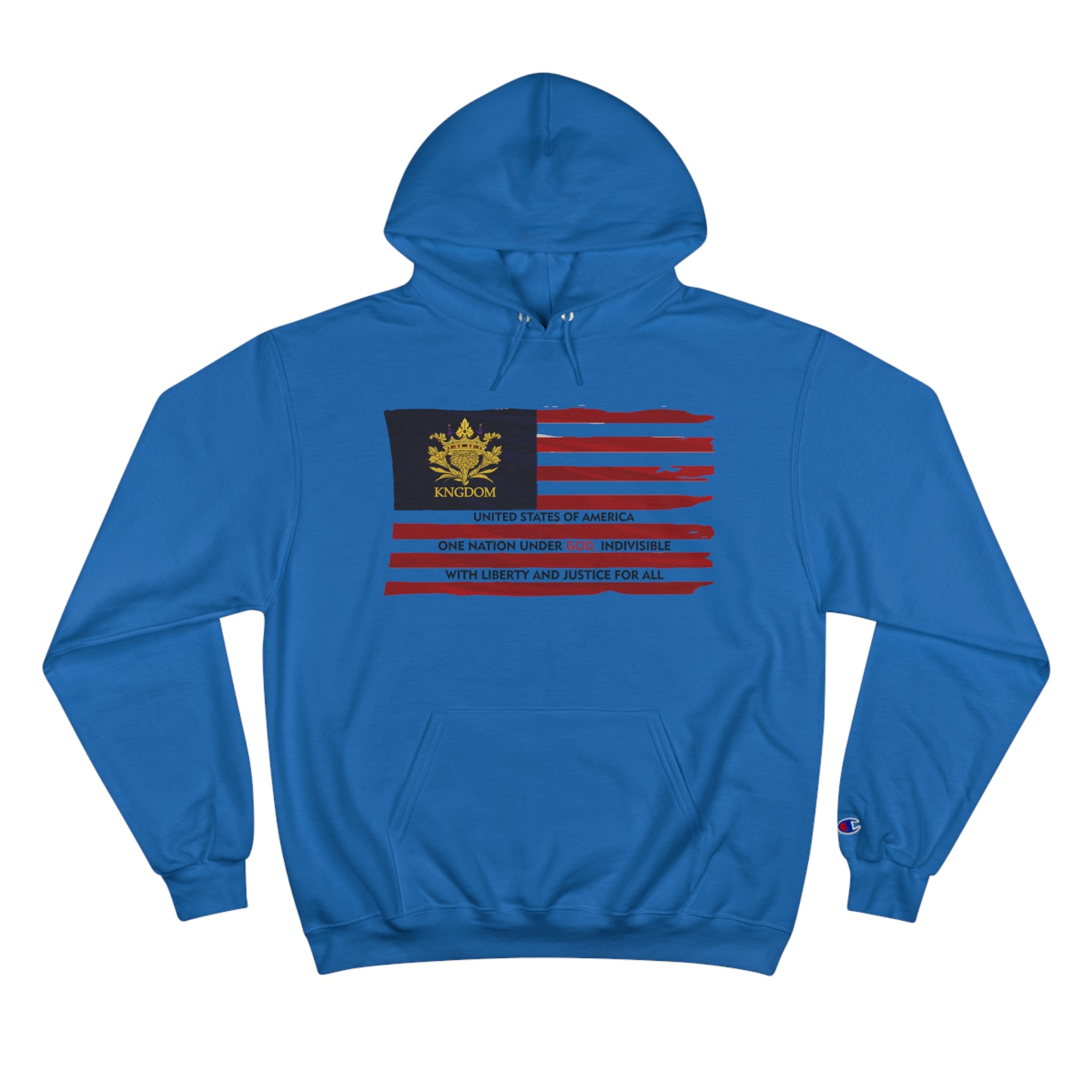 &quot;WE ARE AMERICA&quot;- Unisex Champion Hoodie