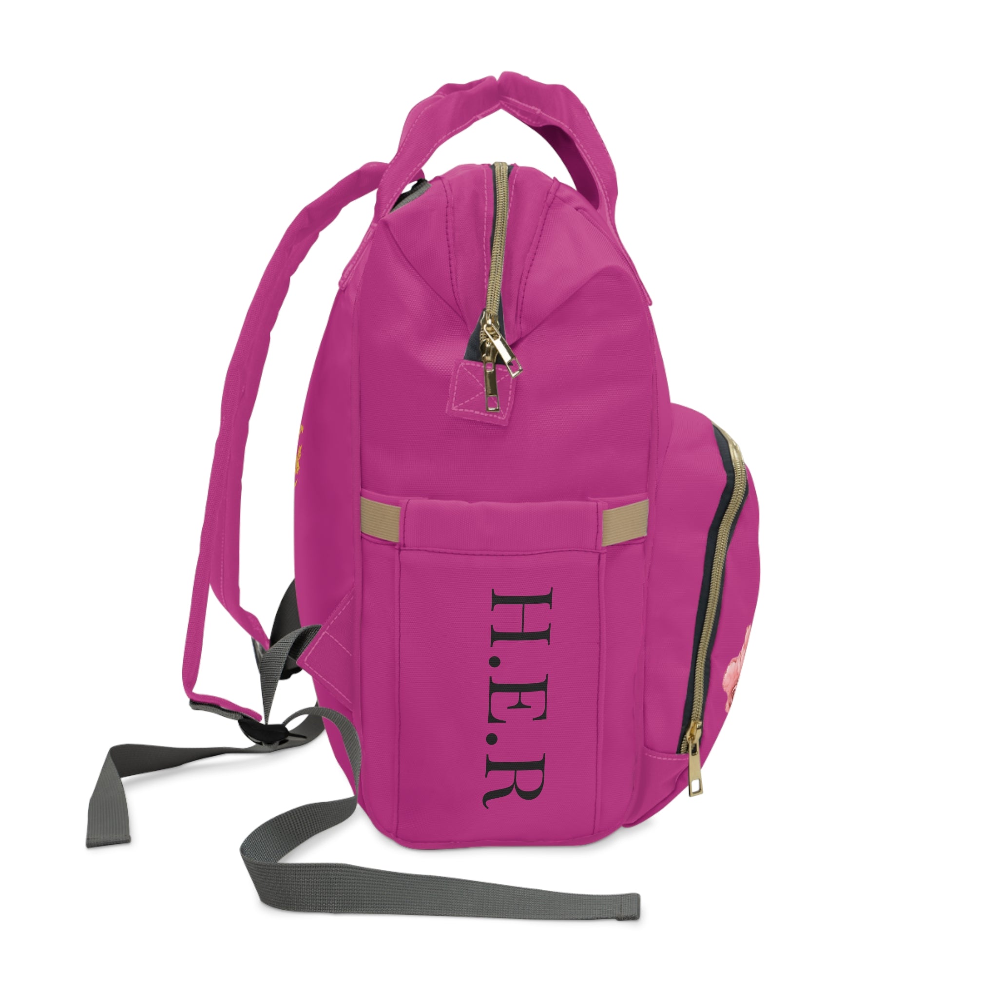 H.E.R (Heroism/Eagerness/Relevant) - Multifunctional Backpack W/ Kngdom Logo