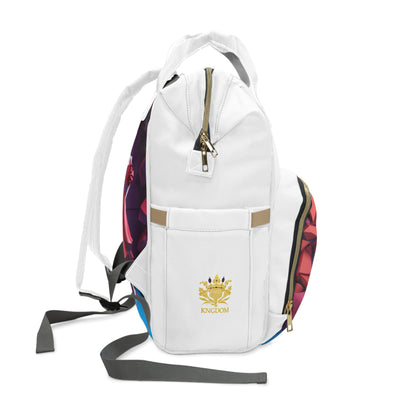 &quot;H.E.R&quot; (Heroism/Eagerness/Relevant)- Multifunctional Backpack W/ Kngdom Logo