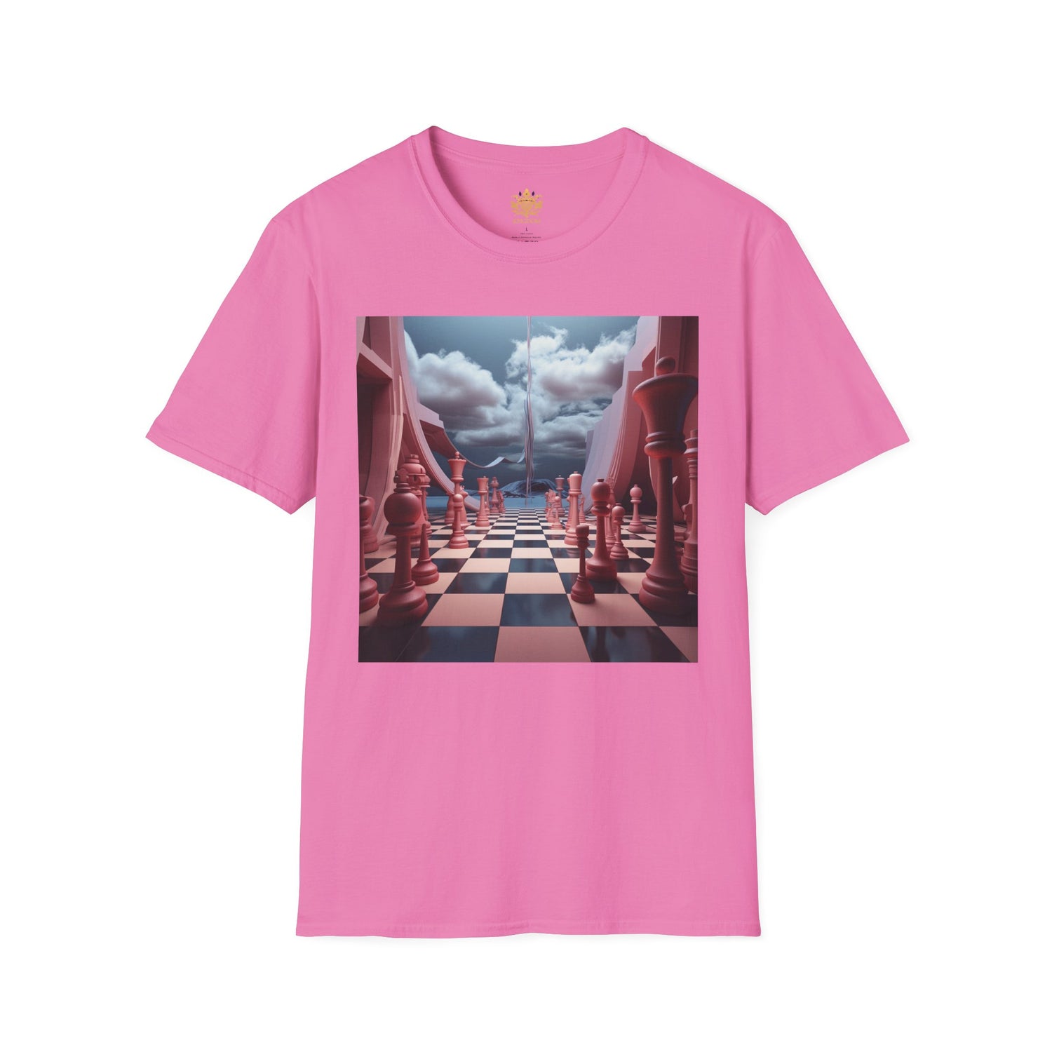 &quot;CHECKMATE&quot;: camiseta unisex de estilo suave con logotipo de Kingdom 