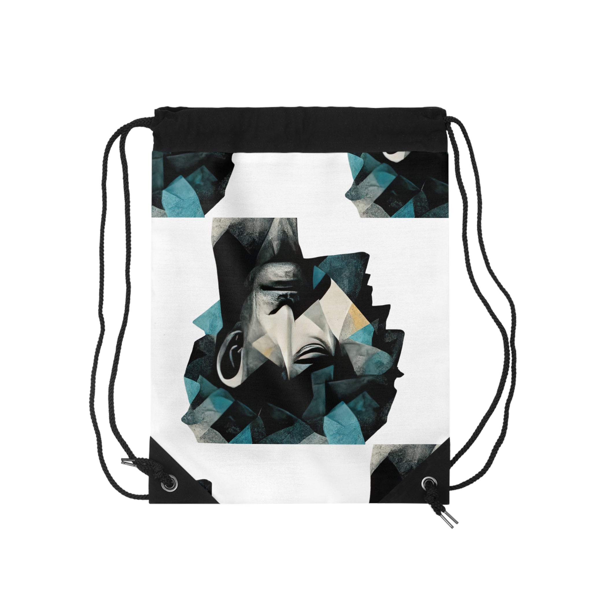 SANE &quot;INSANITY&quot;- Drawstring Bag W/ Blk Kngdom Logo