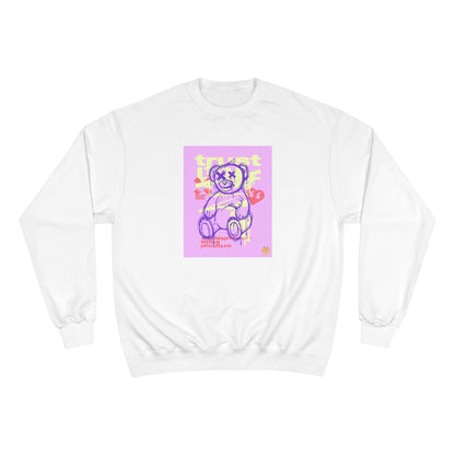 Kngdom &quot;DRIP&quot; (Trust The Bear)- Unisex Champion Sweatshirt W/ Kngdom Logo