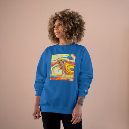 Kngdom &quot;DRIP&quot;- &quot;Stop Your Shit &amp; Go On That TRIP&quot;- Unisex Champion Sweatshirt W/ Kngdom Logo