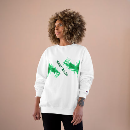 &quot;BRAT 2024&quot;(QUOTE)- Unisex Champion Sweatshirt W/ Kngdom Logo