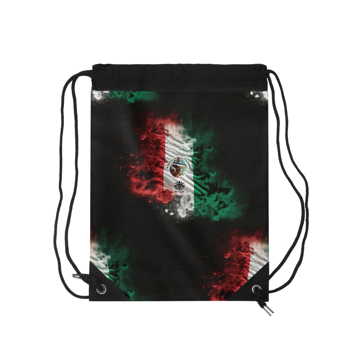 Being The Change &quot;Siendo el Cambio&quot;- Drawstring Bag W/ Blk Kngdom Logo