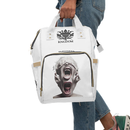 MADNESS &quot;INSANITY&quot;- Multifunctional Backpack W/ Blk Kngdom Logo