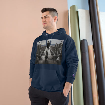 Sudadera con capucha Champion para hombre con logotipo del Reino Unido en negro &quot;CHECKMATE&quot; 