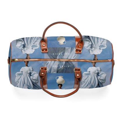 H.E.R &quot;AQUARIUS&quot;- Vegan Leather Self-Expression Waterproof Travel Bag W/ Kngdom Logo