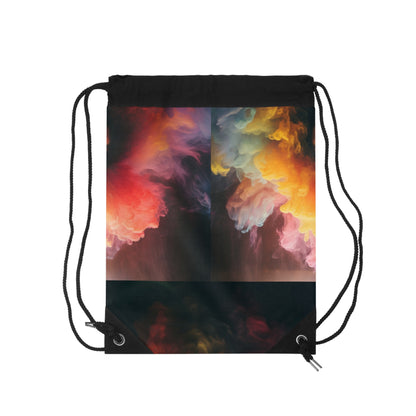 &quot;INNER PEACE&quot;- Drawstring Bag W/ Blk Kngdom Logo