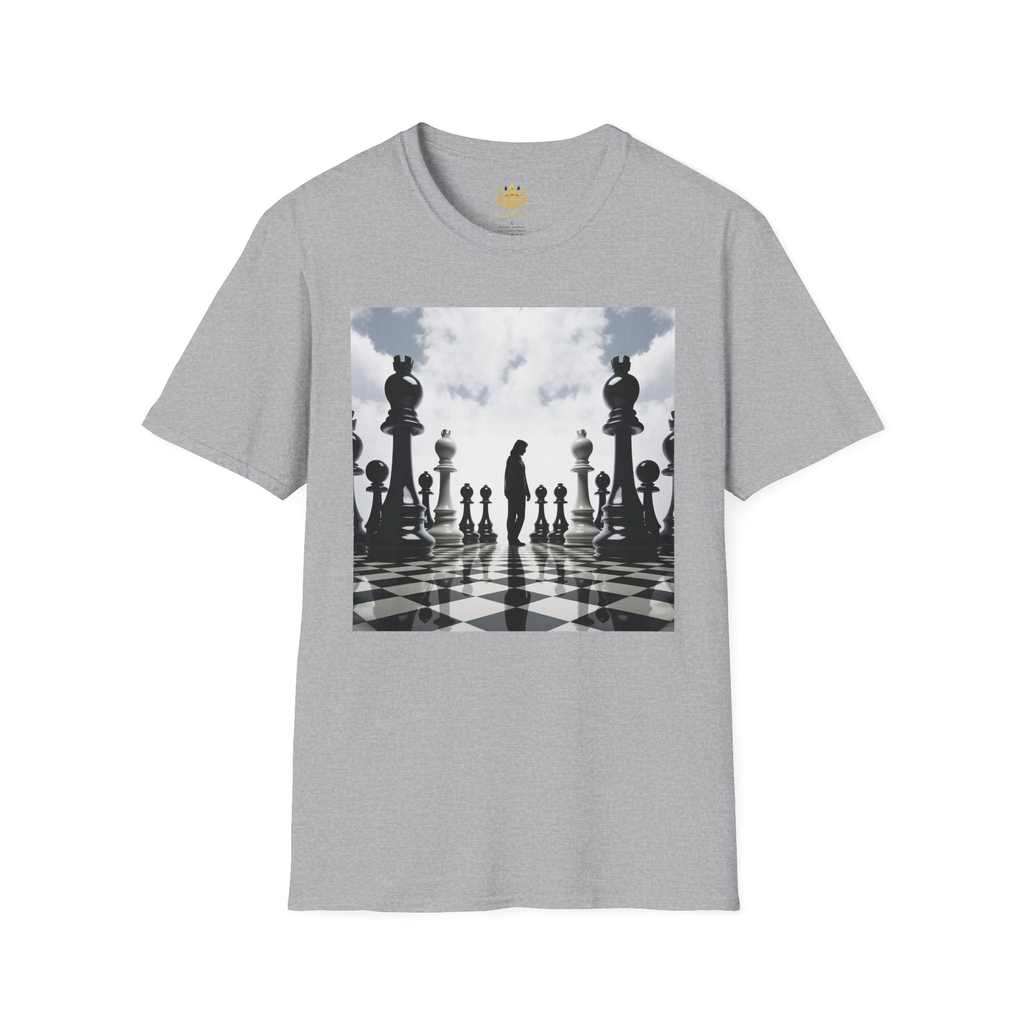 &quot;CHECKMATE&quot;: camiseta suave para mujer con logotipo de Kingdom 