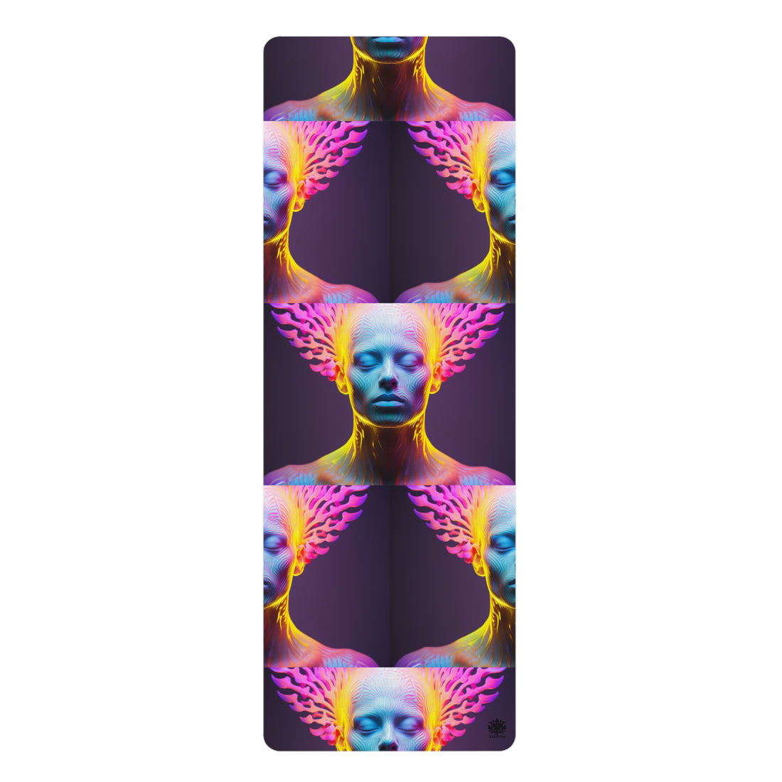 &quot;AWAKENING&quot;- Meditation Yoga Mat W/ Blk Kngdom Logo