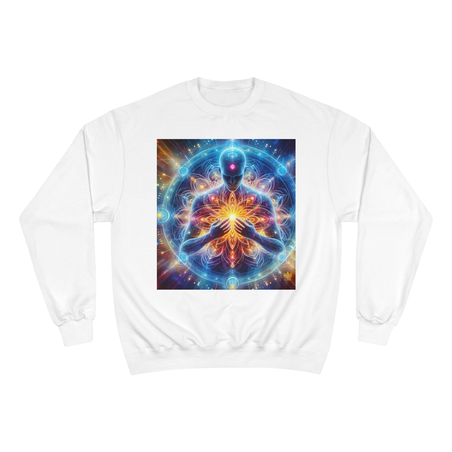 &quot;DIVINE ENERGY&quot;- Unisex Champion Sweatshirt W/ Kngdom Logo