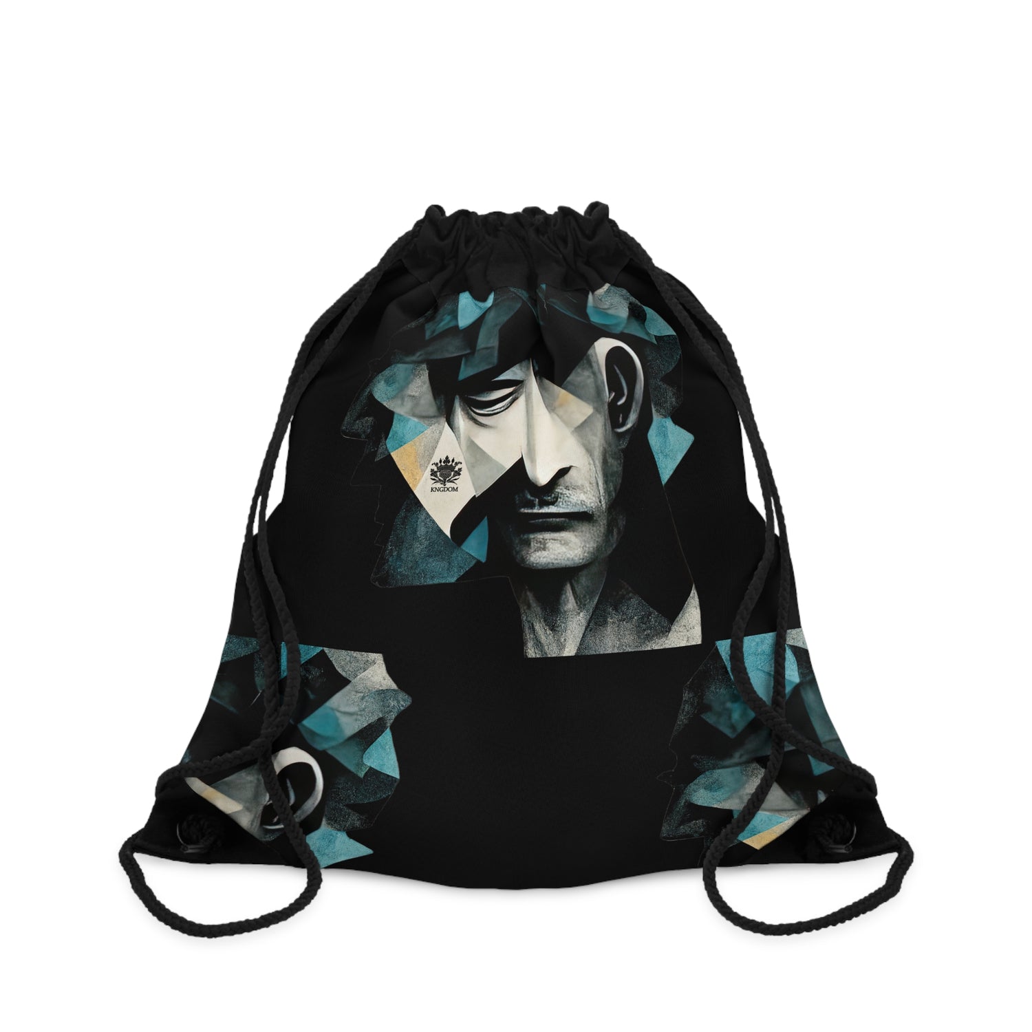 SANE &quot;INSANITY&quot;- Drawstring Bag W/ Blk Kngdom Logo