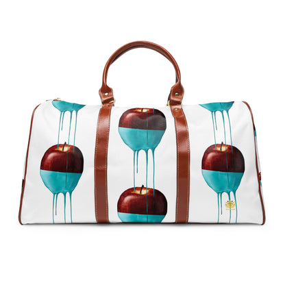 Kngdom (APPLE) &quot;DRIP&quot;- Vegan Leather Self-Expression Waterproof Travel Bag W/ Kngdom Logo