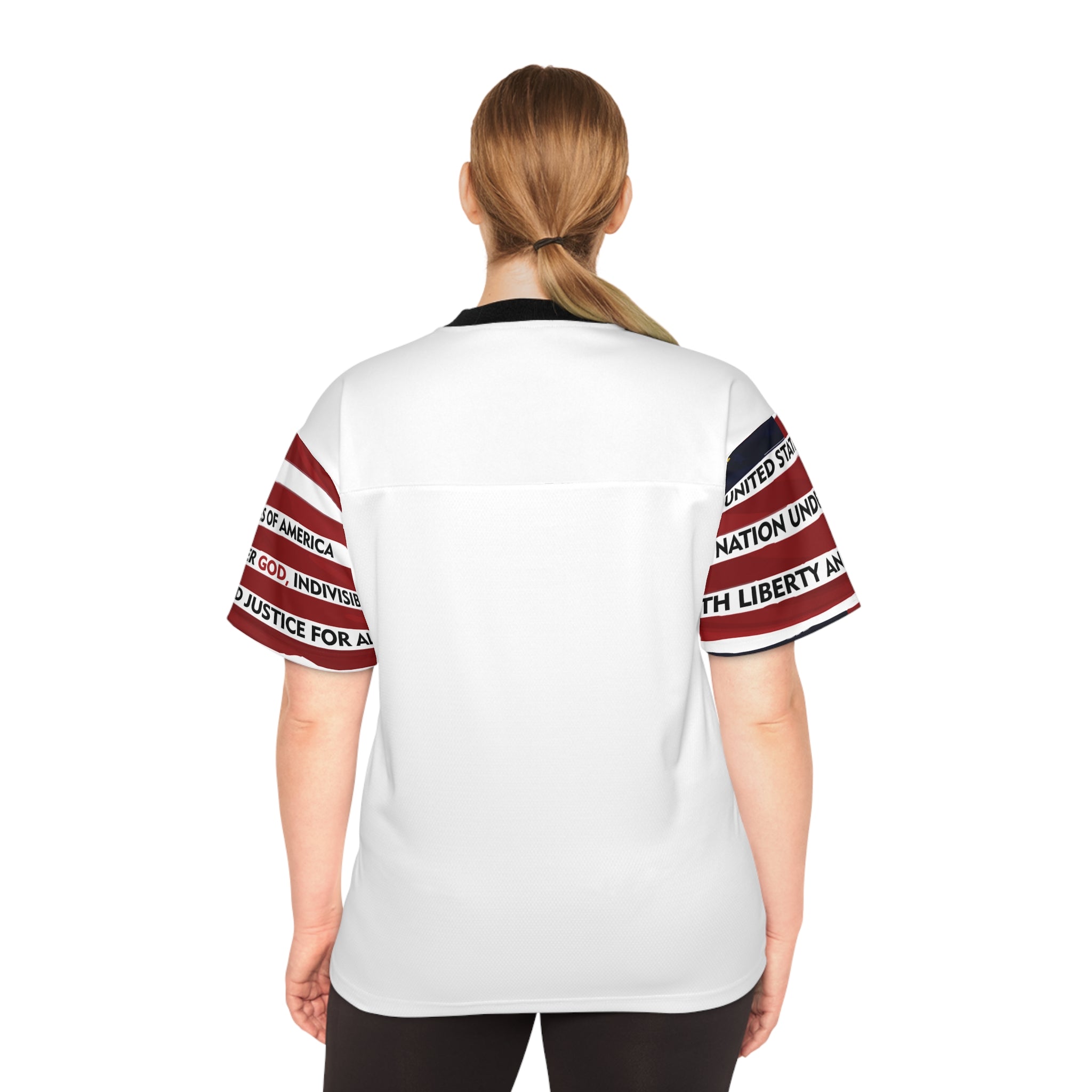 &quot;WE ARE AMERICA&quot;- Unisex Football Jersey