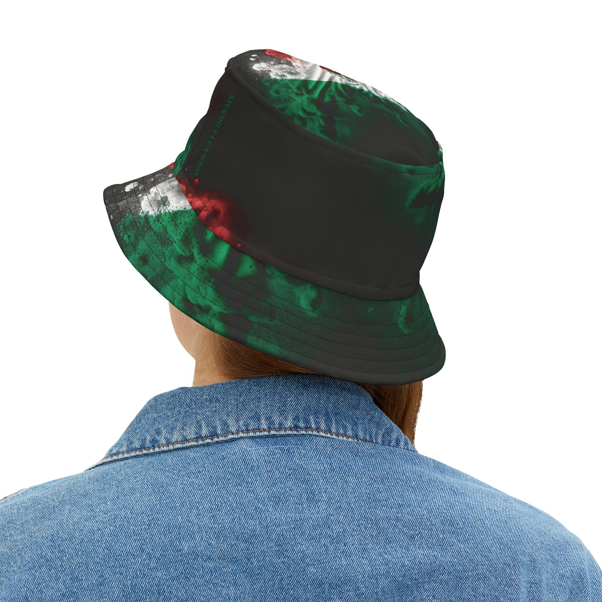 Being The Change &quot;Siendo el Cambio&quot;- Unisex Bucket Hat W/ Blk Kngdom Logo