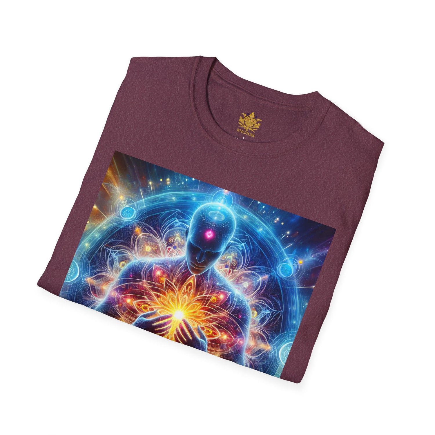 &quot;DIVINE ENERGY&quot;- Unisex Softstyle T-Shirt W/ Kngdom Logo