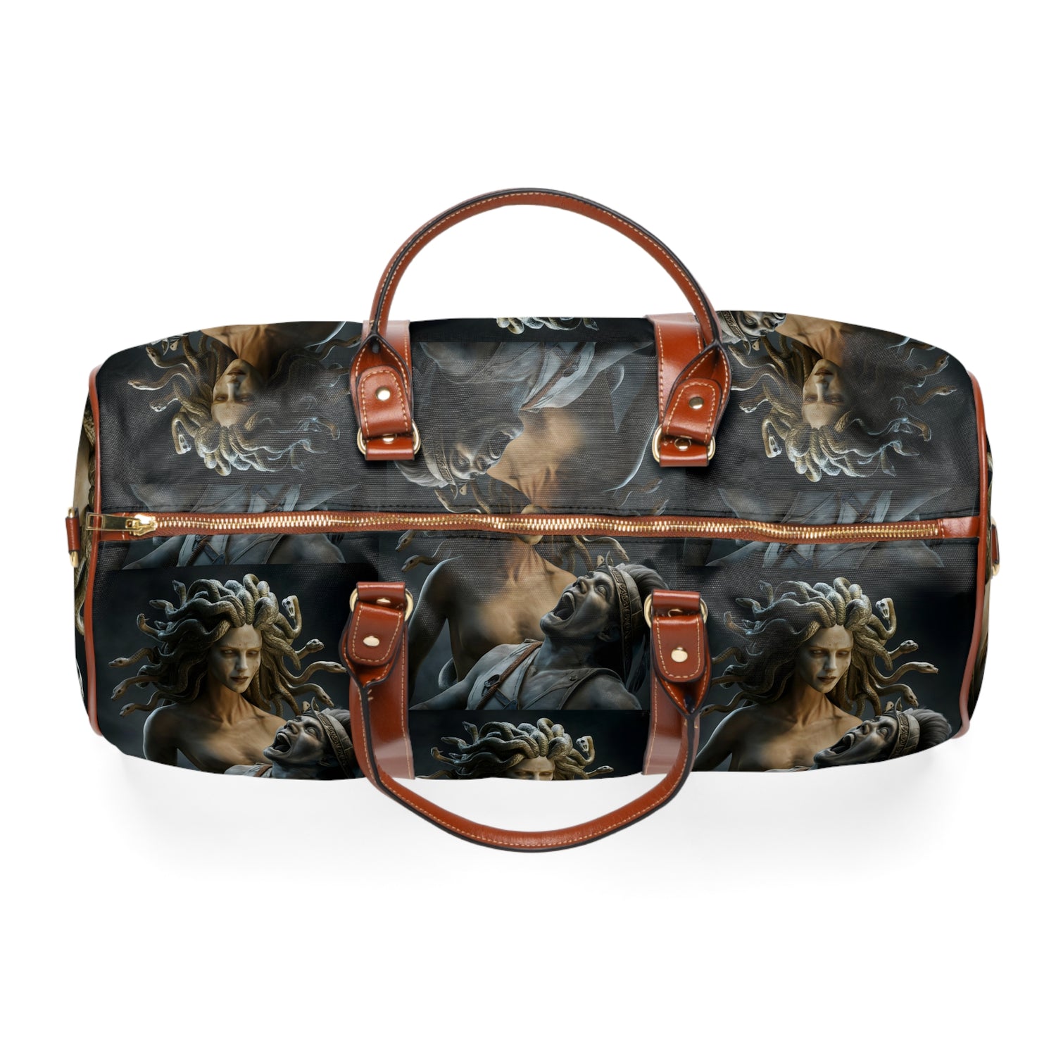 H.E.R &quot;MY BODY~MY CHOICE&quot;- Vegan Leather Self-Expression Waterproof Travel Bag W/ Blk Kngdom Logo