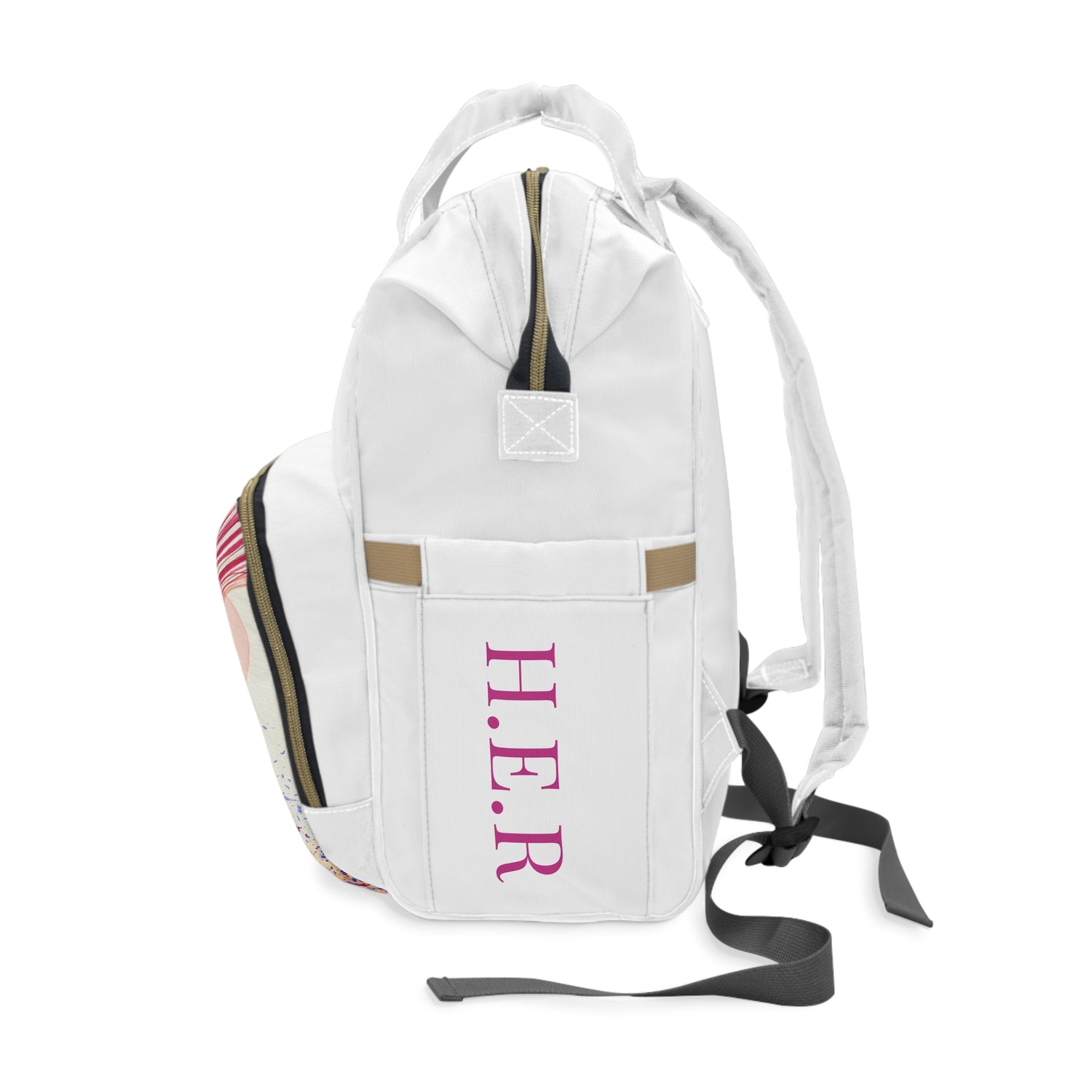 &quot;H.E.R&quot; (Heroism/Eagerness/Relevant)- Multifunctional Backpack W/ Kngdom Logo