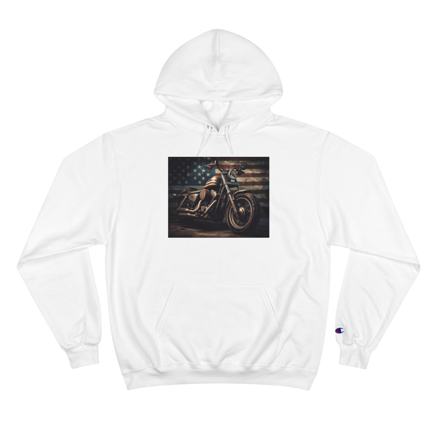 (HARRIS 2024)- Unisex Champion Hoodie W/ Kngdom Logo