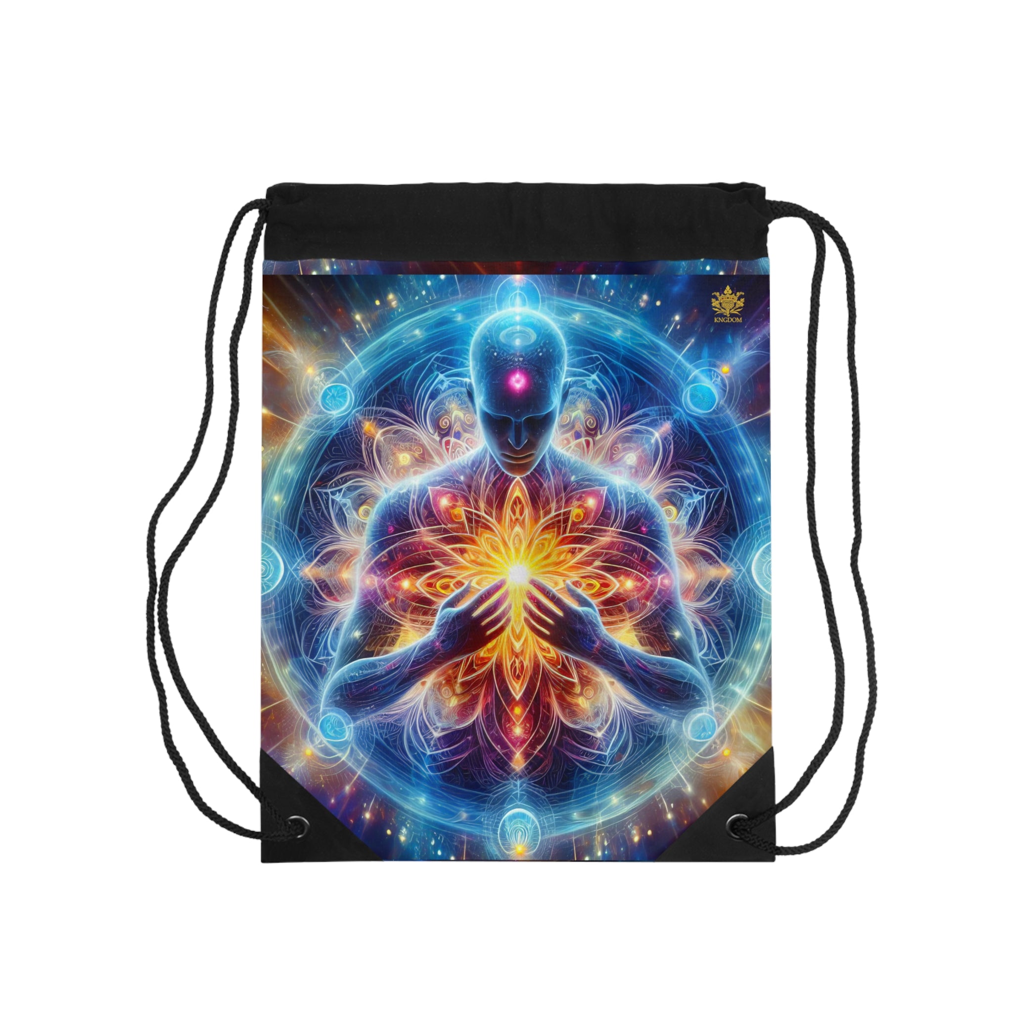 &quot;DIVINE ENERGY&quot;- Drawstring Bag W/ Kngdom Logo