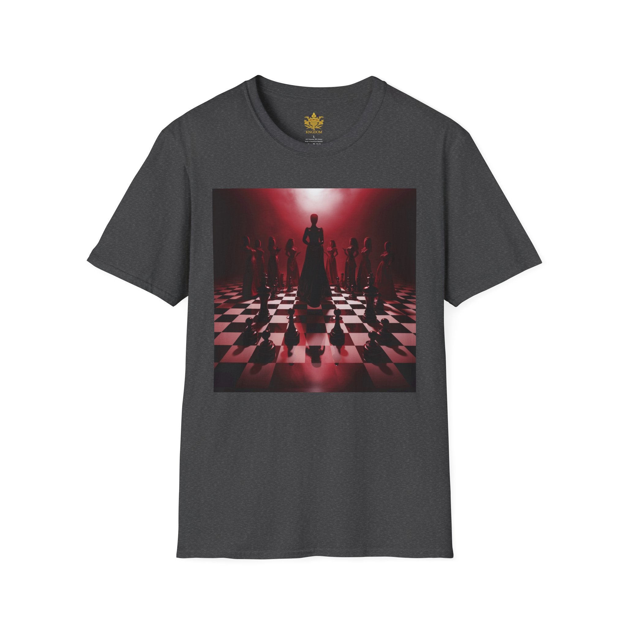 &quot;CHECKMATE&quot;: camiseta suave para mujer con logotipo de Kingdom 