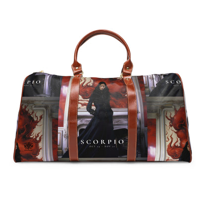 H.E.R &quot;SCORPIO&quot;- Vegan Leather Self-Expression Waterproof Travel Bag W/ Blk Kngdom Logo