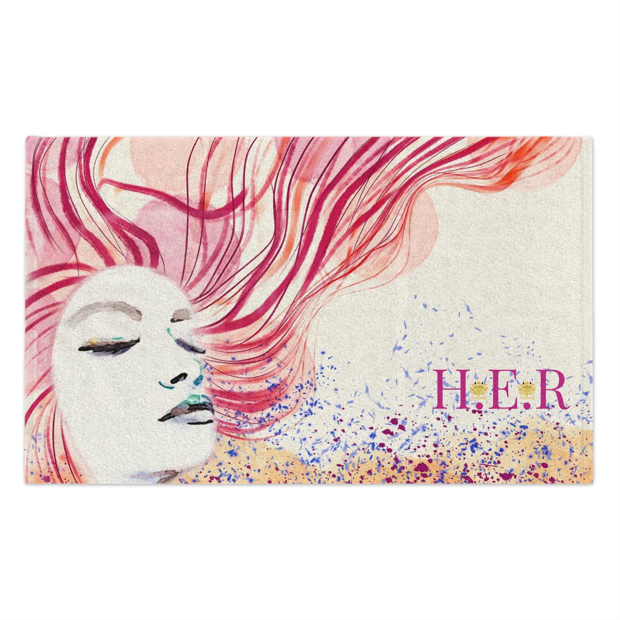 &quot;H.E.R&quot; (Heroism/Eagerness/Relevant)- Rally Towel W/ Kngdom Logo