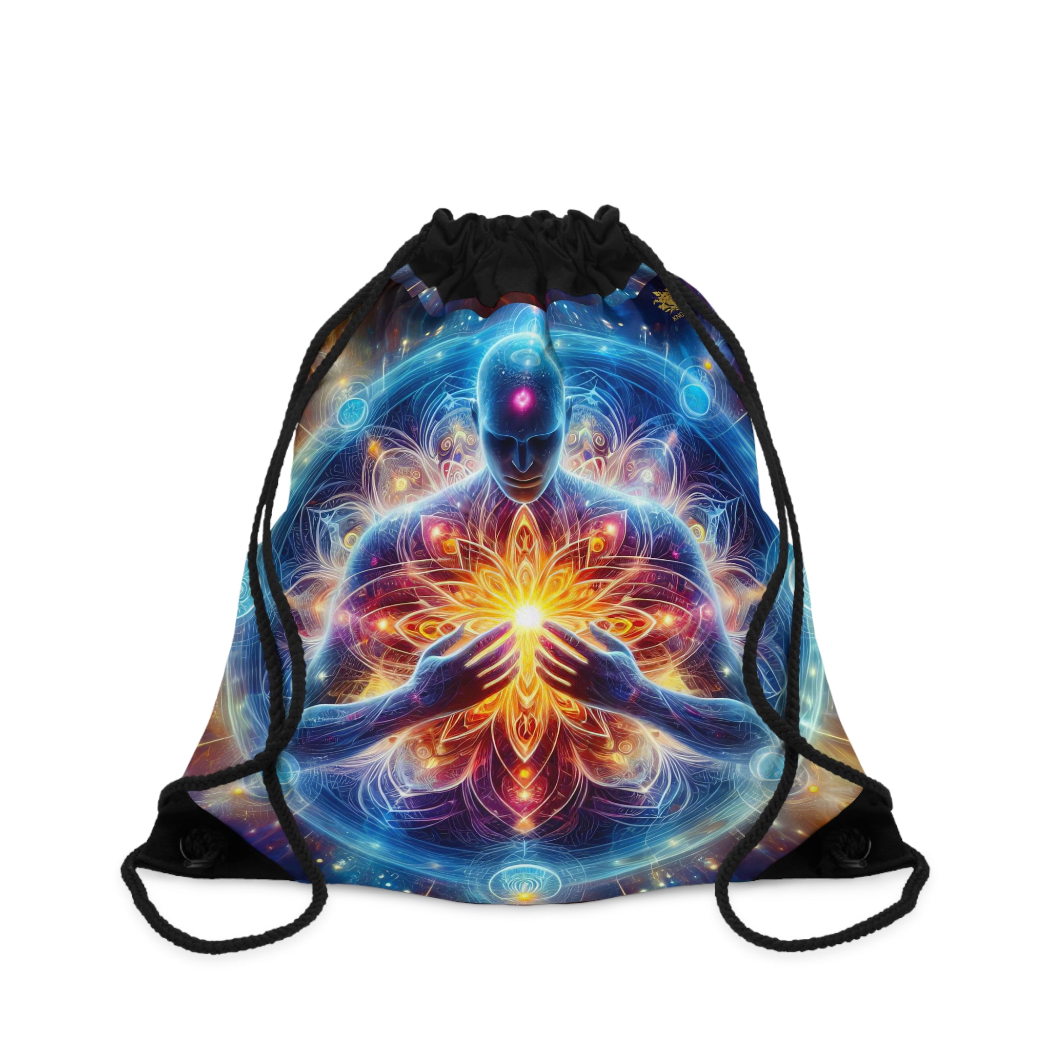 &quot;DIVINE ENERGY&quot;- Drawstring Bag W/ Kngdom Logo