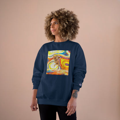 Kngdom &quot;DRIP&quot;- &quot;Stop Your Shit &amp; Go On That TRIP&quot;- Unisex Champion Sweatshirt W/ Kngdom Logo