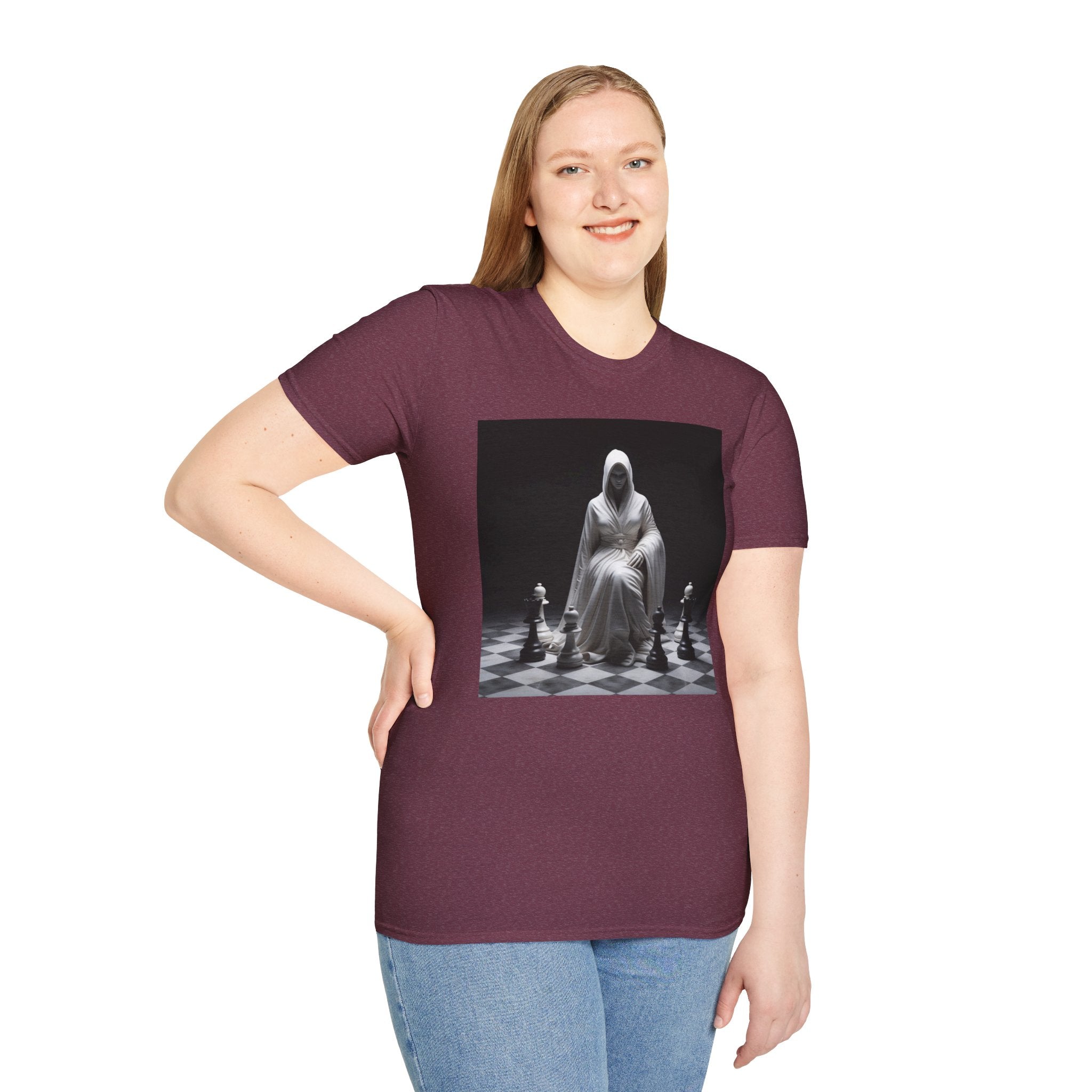 &quot;CHECKMATE&quot;: camiseta suave para mujer con logotipo de Kingdom 