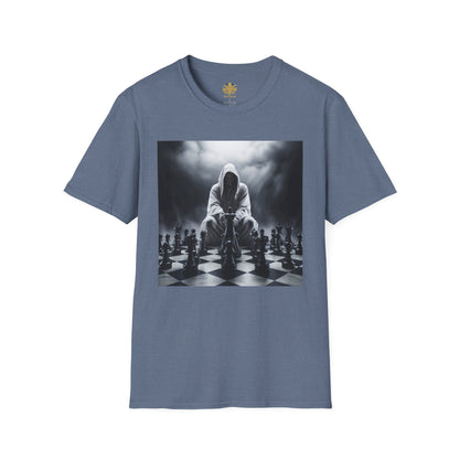 &quot;CHECKMATE&quot;: camiseta de estilo suave para hombre con logotipo de Kingdom 