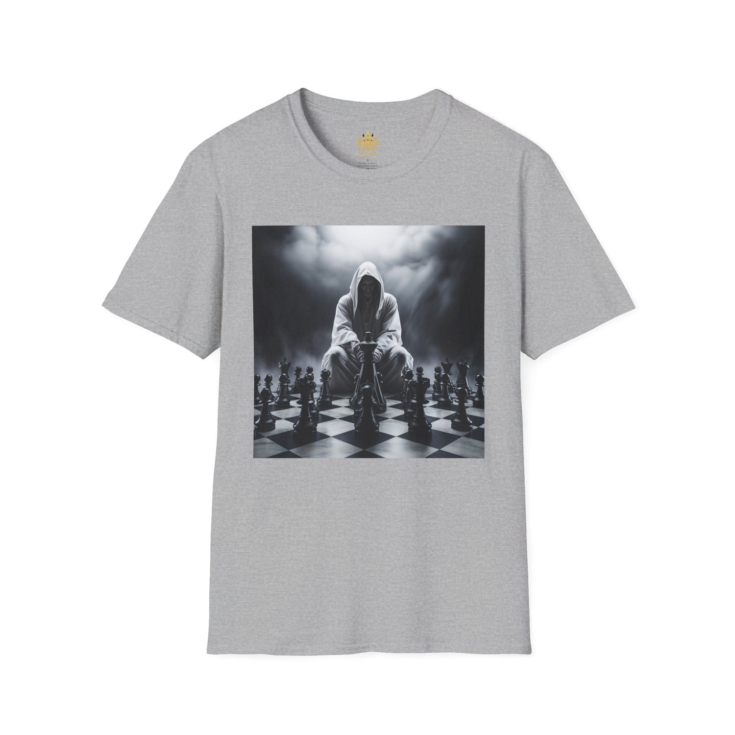 &quot;CHECKMATE&quot;: camiseta de estilo suave para hombre con logotipo de Kingdom 