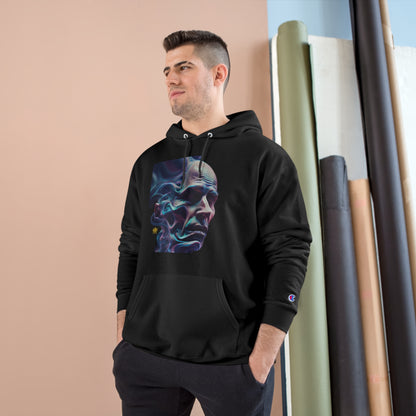 Sudadera con capucha Champion para hombre con el logotipo de Kingdom, FADED &quot;INSANITY&quot; 