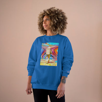 Kngdom &quot;DRIP&quot;- &quot;Stop Your Shit &amp; Go On That TRIP&quot;- Unisex Champion Sweatshirt W/ Kngdom Logo