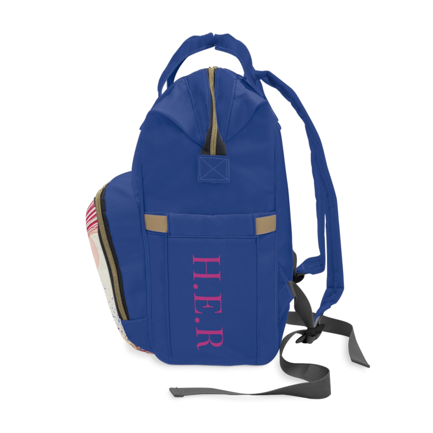 &quot;H.E.R&quot; (Heroism/Eagerness/Relevant)- Multifunctional Backpack W/ Kngdom Logo