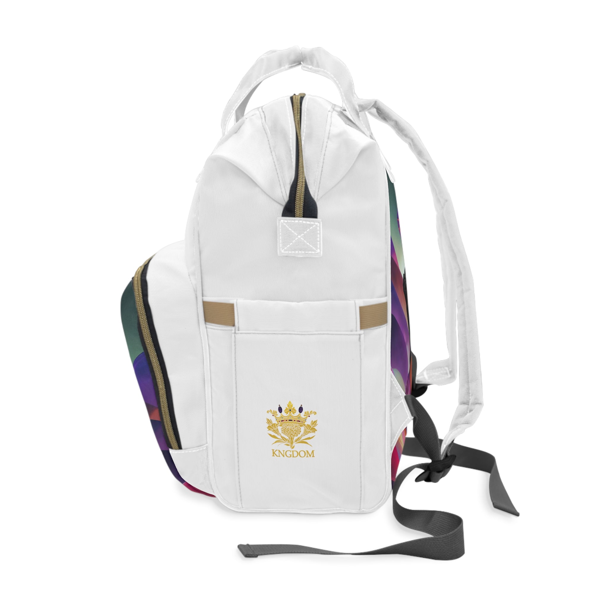 &quot;H.E.R&quot; (Heroism/Eagerness/Relevant)- Multifunctional Diaper Backpack W/ Kngdom Logo