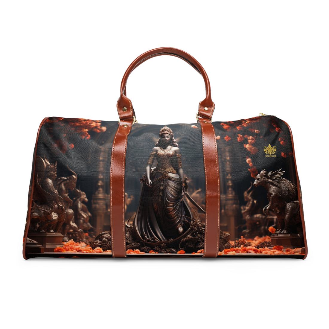 H.E.R &quot;ENIGMATIC GODDESS&quot;- Vegan Leather Self-Expression Waterproof Travel Bag W/ Kngdom Logo