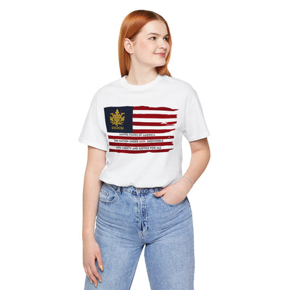 &quot;WE ARE AMERICA&quot;- Unisex Jersey Short Sleeve Tee